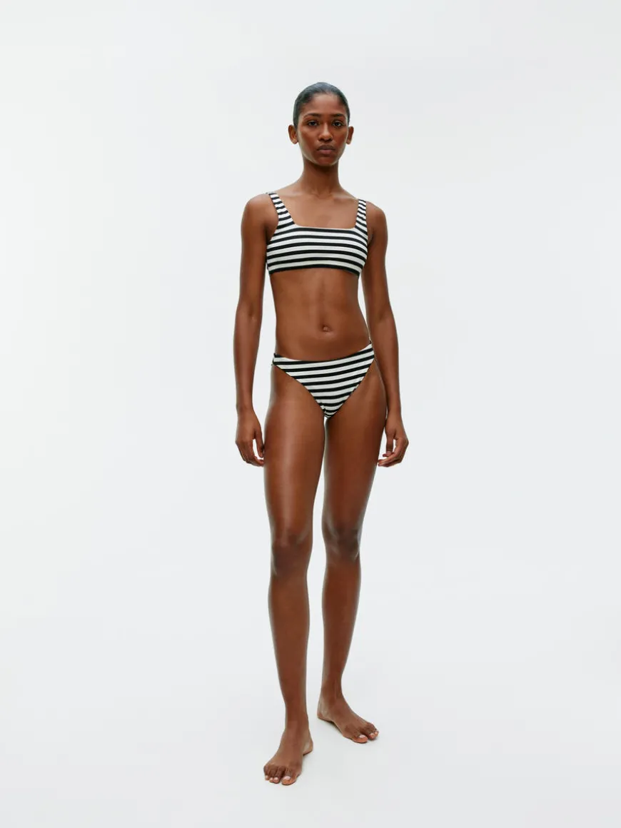 Scoop-Back Bikini Top