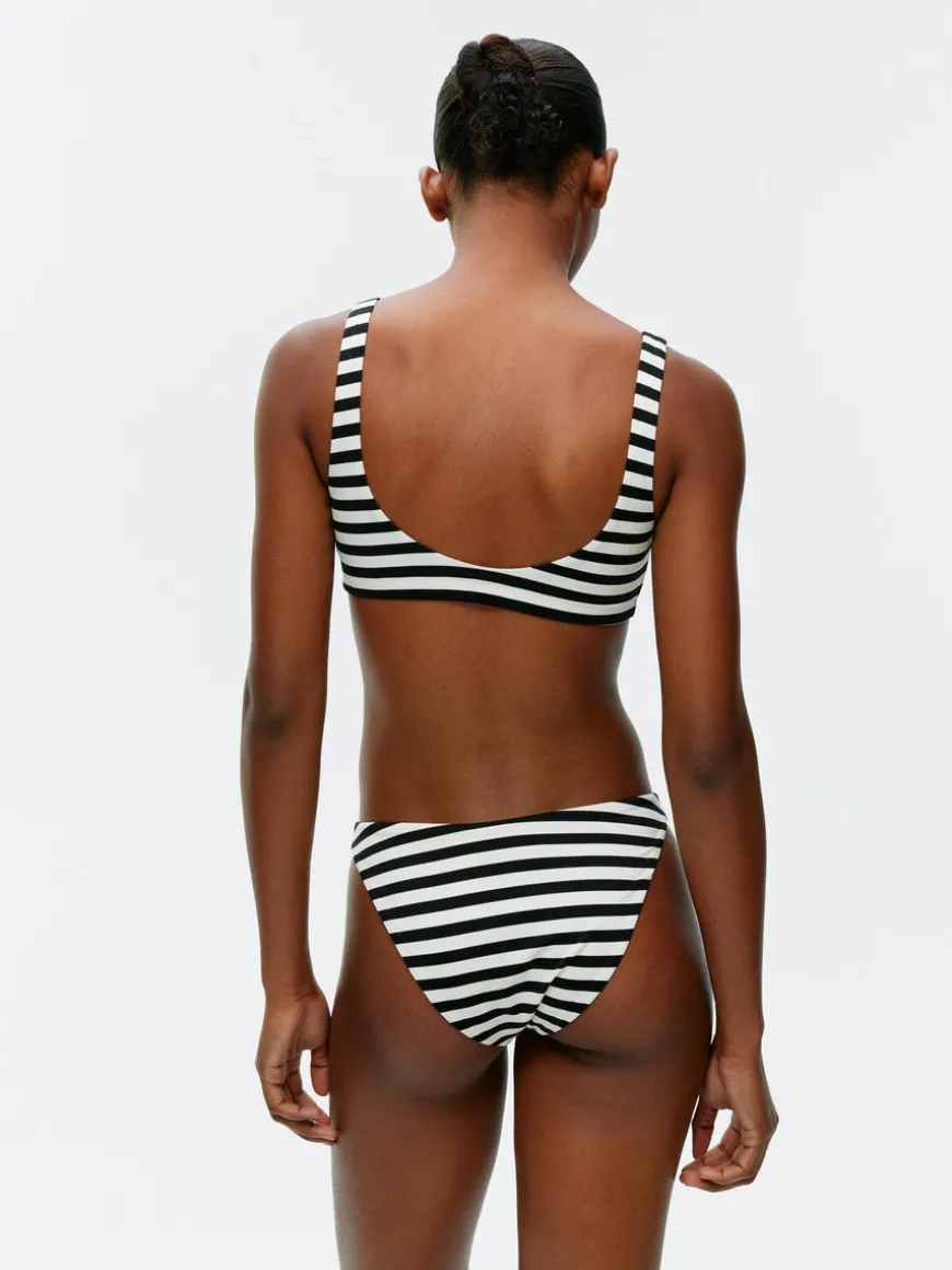 Scoop-Back Bikini Top