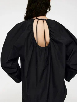 Scoop-Back Blouse
