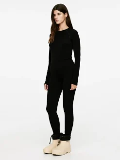Seamless Wool-Blend Tights