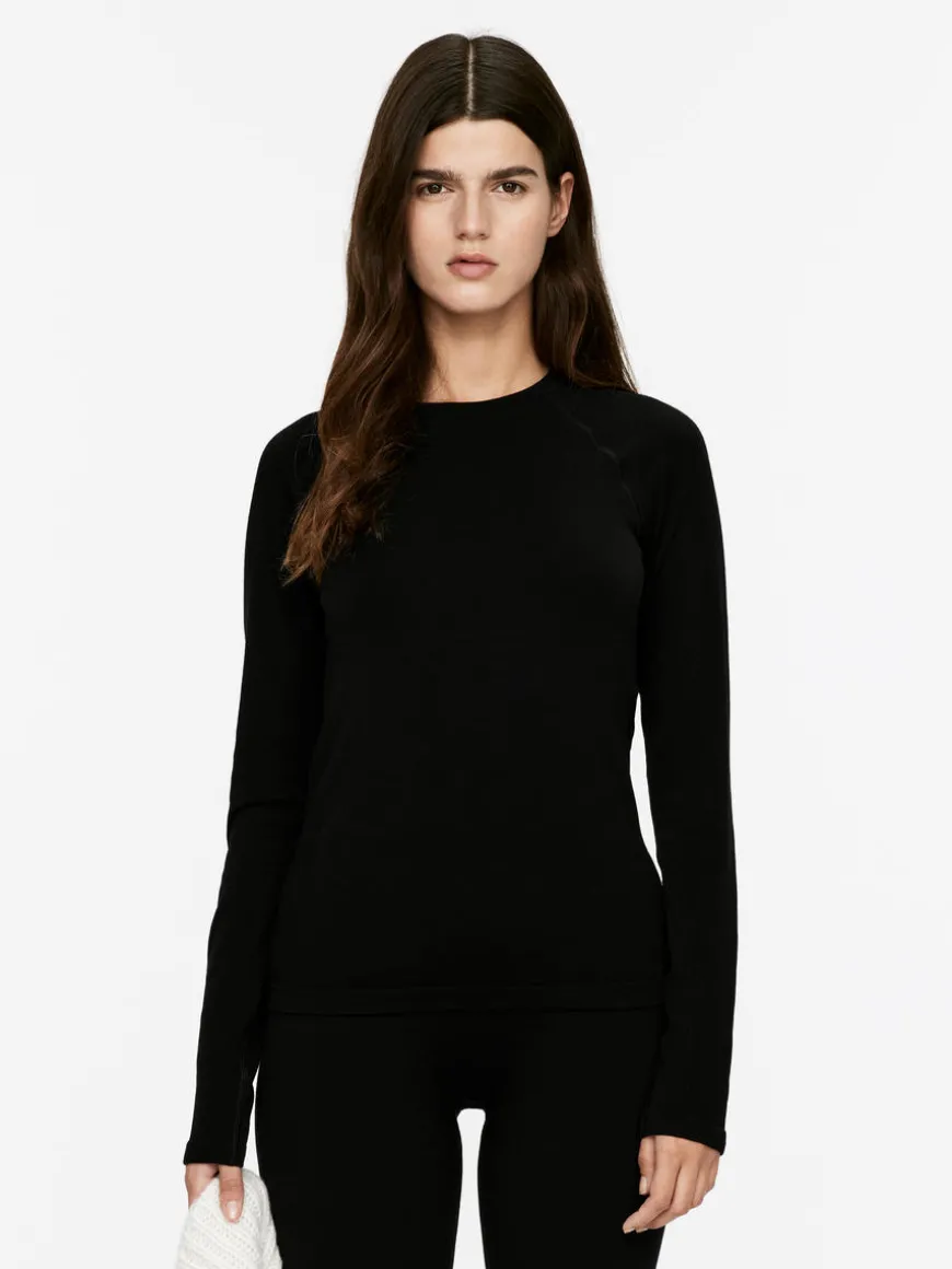 Seamless Wool-Blend Top