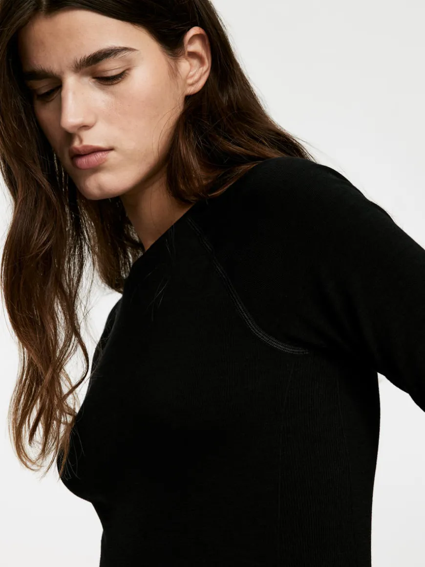 Seamless Wool-Blend Top