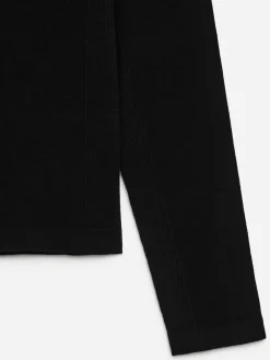 Seamless Wool-Blend Top