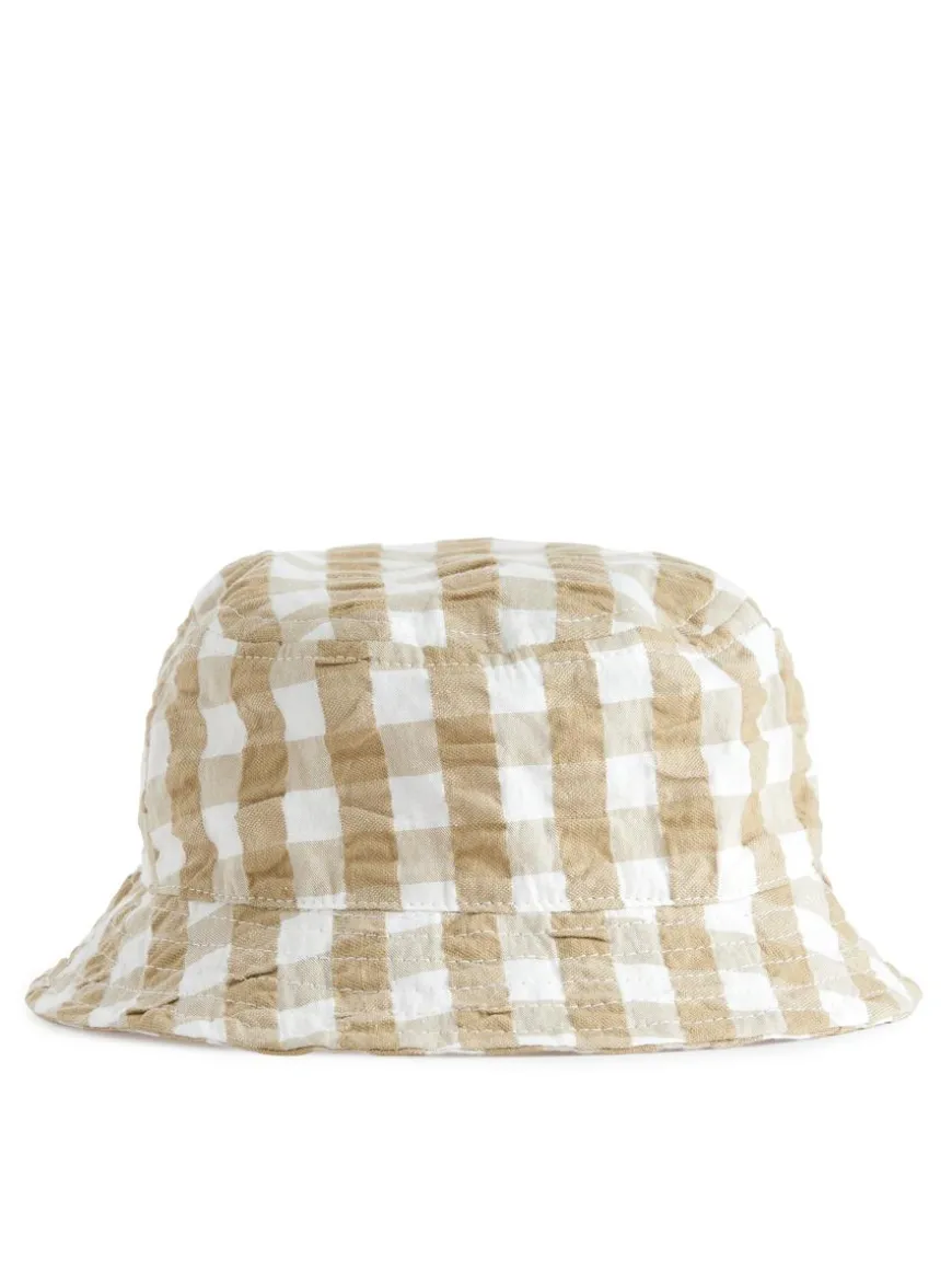 Seersucker Bucket Hat