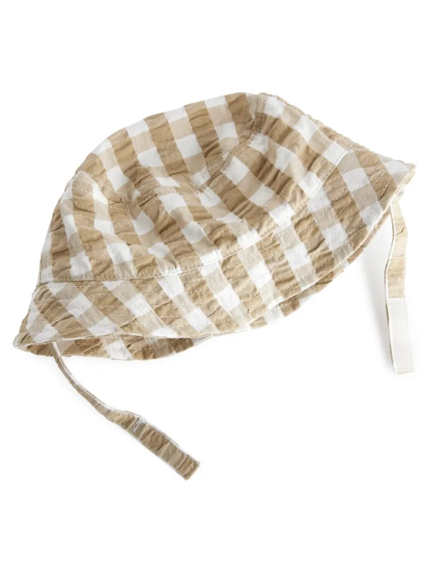 Seersucker Bucket Hat