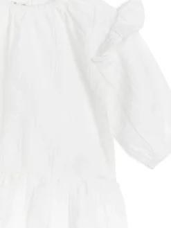 Seersucker Frill Dress