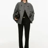 Shawl-Collar Wool Jacket