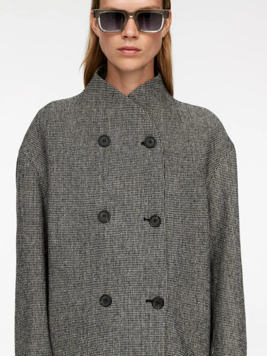 Shawl-Collar Wool Jacket