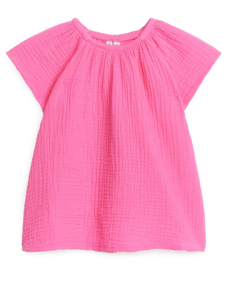 Short Cheesecloth Dress