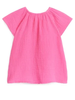 Short Cheesecloth Dress