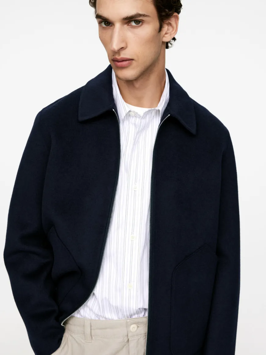 Short Double-Face Wool Jacket