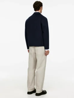 Short Double-Face Wool Jacket