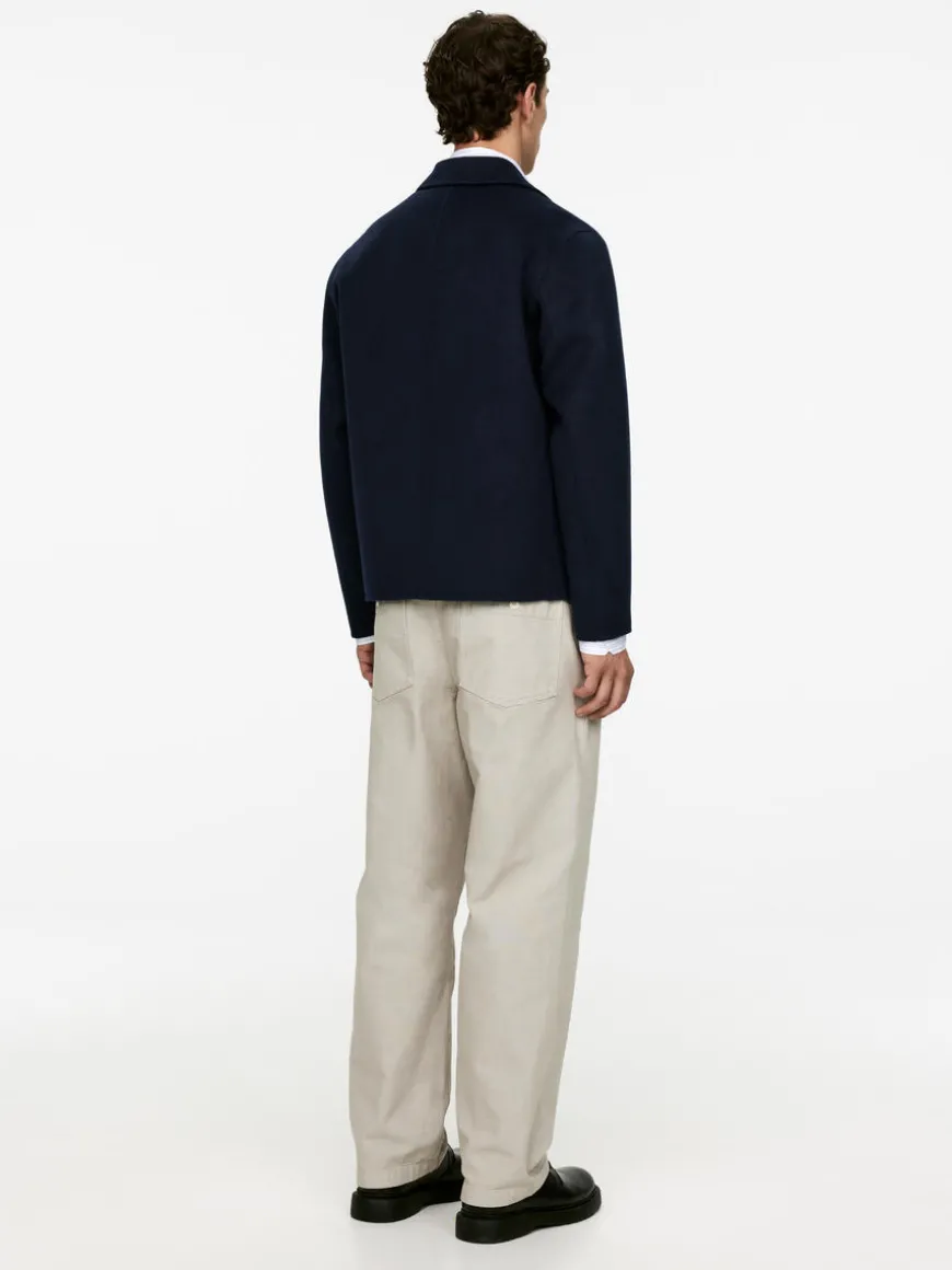 Short Double-Face Wool Jacket