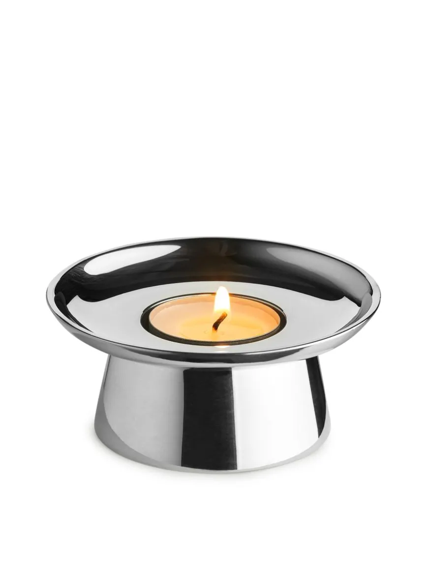 SIlver-Plated Tea Light Holder