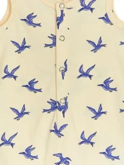 Sleeveless Cotton Romper