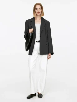 Slim Single-Breasted Blazer
