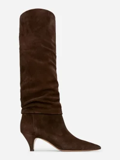 Slouchy Suede Boots