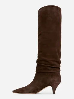 Slouchy Suede Boots