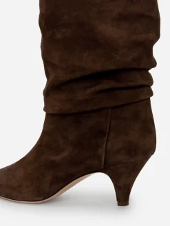 Slouchy Suede Boots