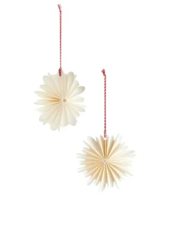 Snowflake Ornaments Set Of 2