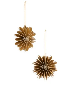 Snowflake Ornaments Set Of 2