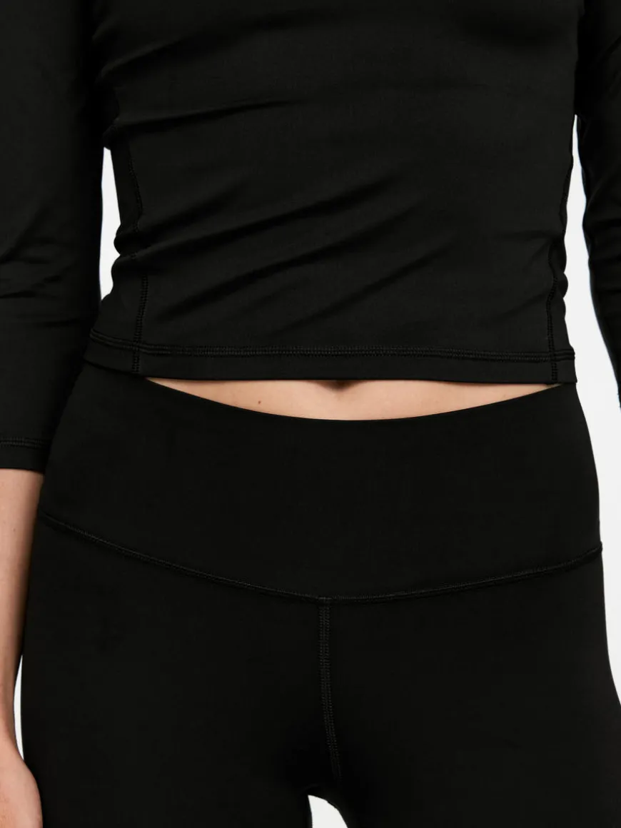 Soft Stretch Flared Tights