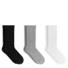 Sporty Cotton Socks Set Of 3