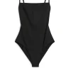 Square-Neck Swimsuit