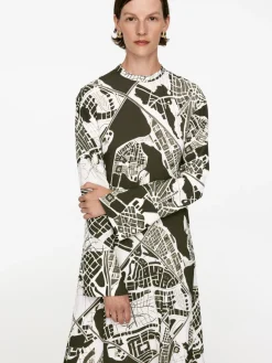 Stockholm Print Maxi Dress