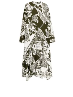 Stockholm Print Maxi Dress