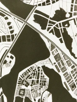 Stockholm Print Maxi Dress