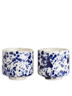 Stoneware Cups Set Of 2