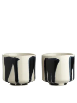 Stoneware Cups Set Of 2