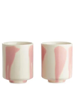 Stoneware Cups Set Of 2