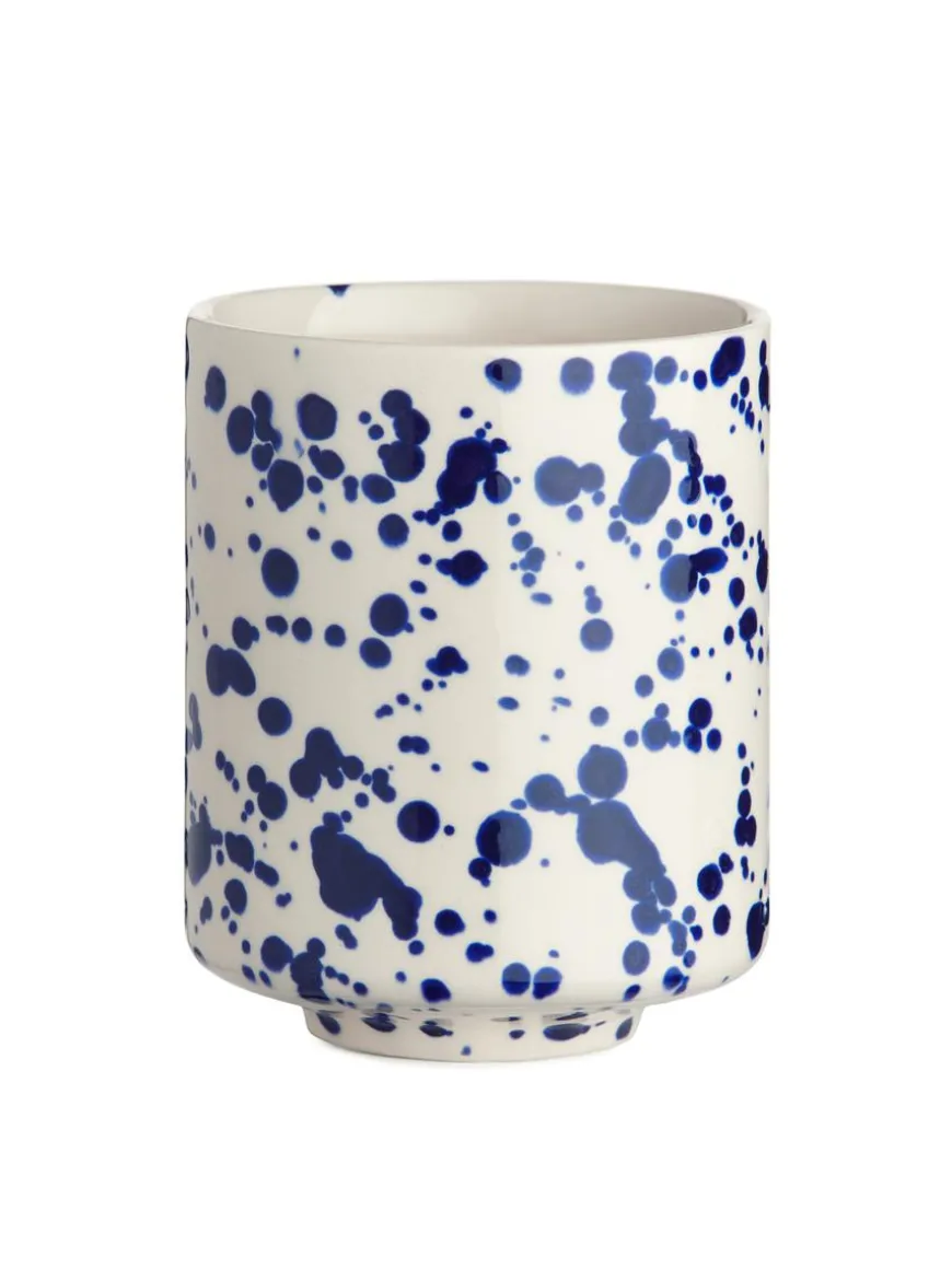 Stoneware Cups Set Of 2