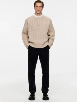 Straigh-Fit Corduroy Chinos