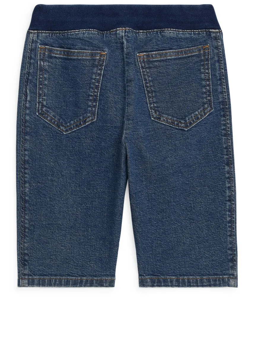 Stretchy Denim Trousers