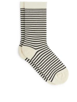 Striped Cotton Socks