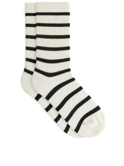 Striped Cotton Socks