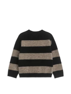 Striped Wool-Alpaca Blend Jumper