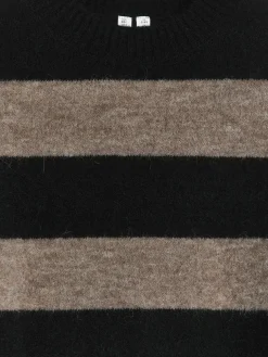 Striped Wool-Alpaca Blend Jumper