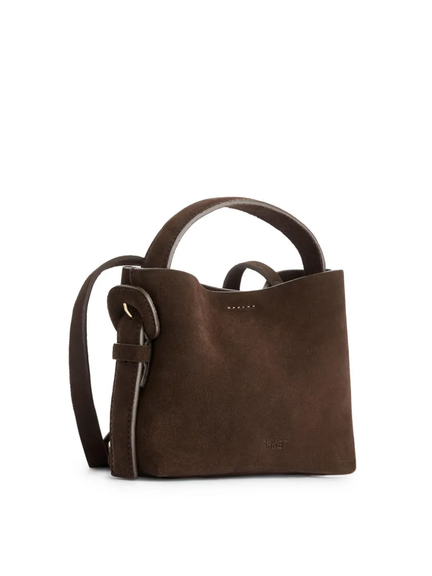 Suede Crossbody Bag