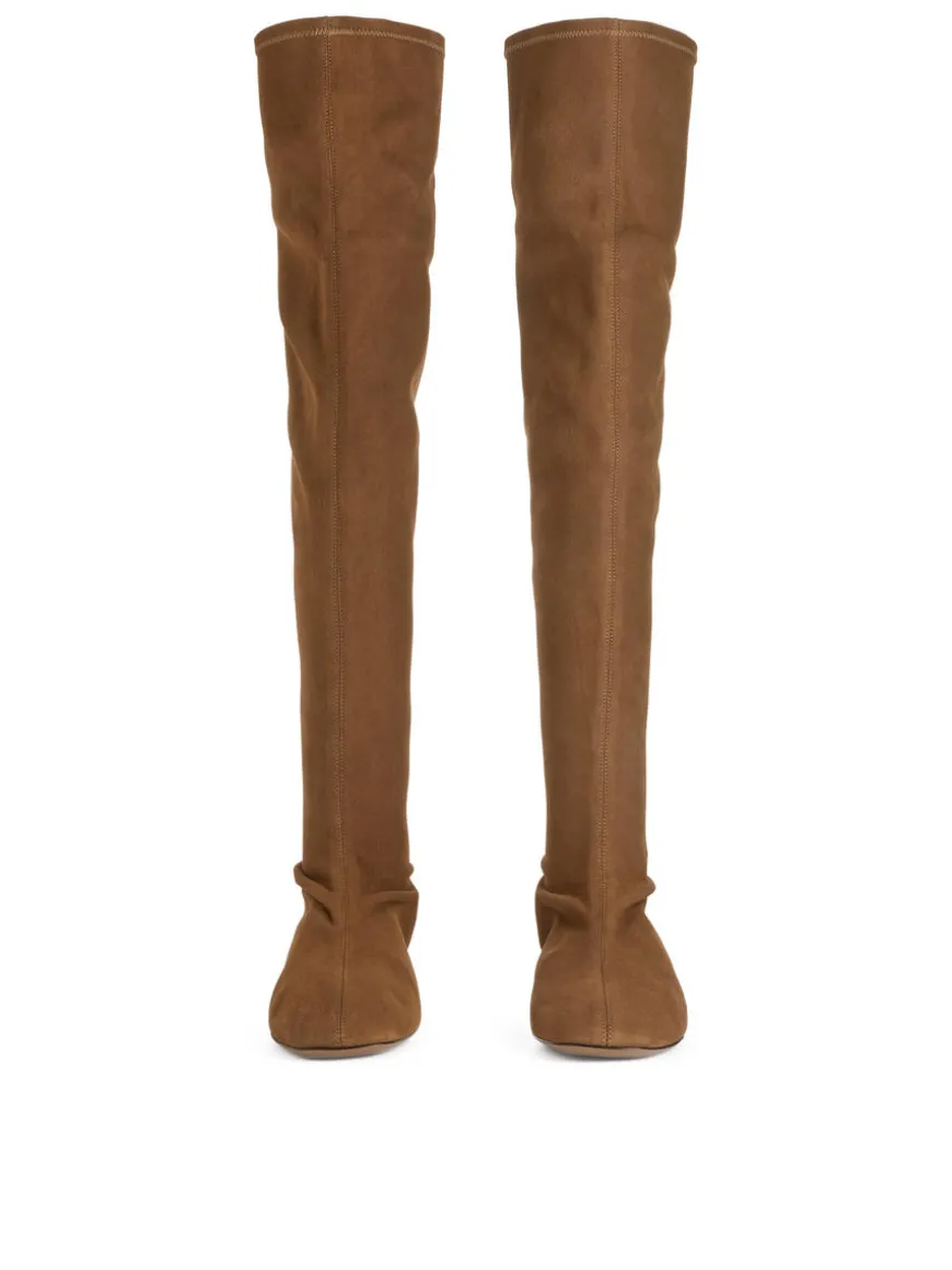 Suede Over Knee Boots