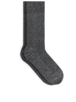 Supima Cotton Rib Socks