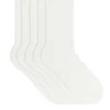 Supima Cotton Rib Socks 5 Pairs