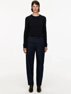 Tailored Denim Trousers