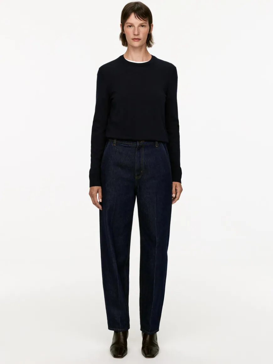 Tailored Denim Trousers