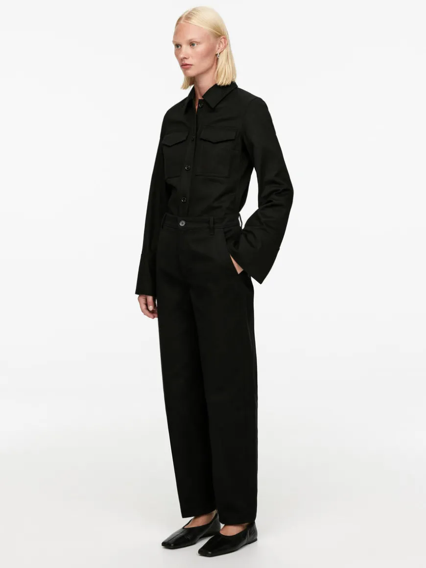 Tailored Denim Trousers