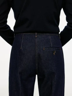 Tailored Denim Trousers