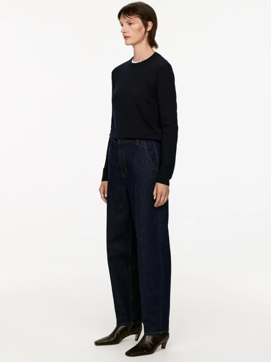Tailored Denim Trousers